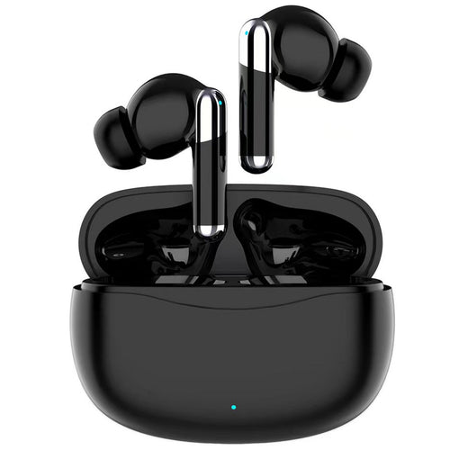 Trands Dual Noise Cancellation Earbuds TWS-T5 Black Lulu Hypermarket