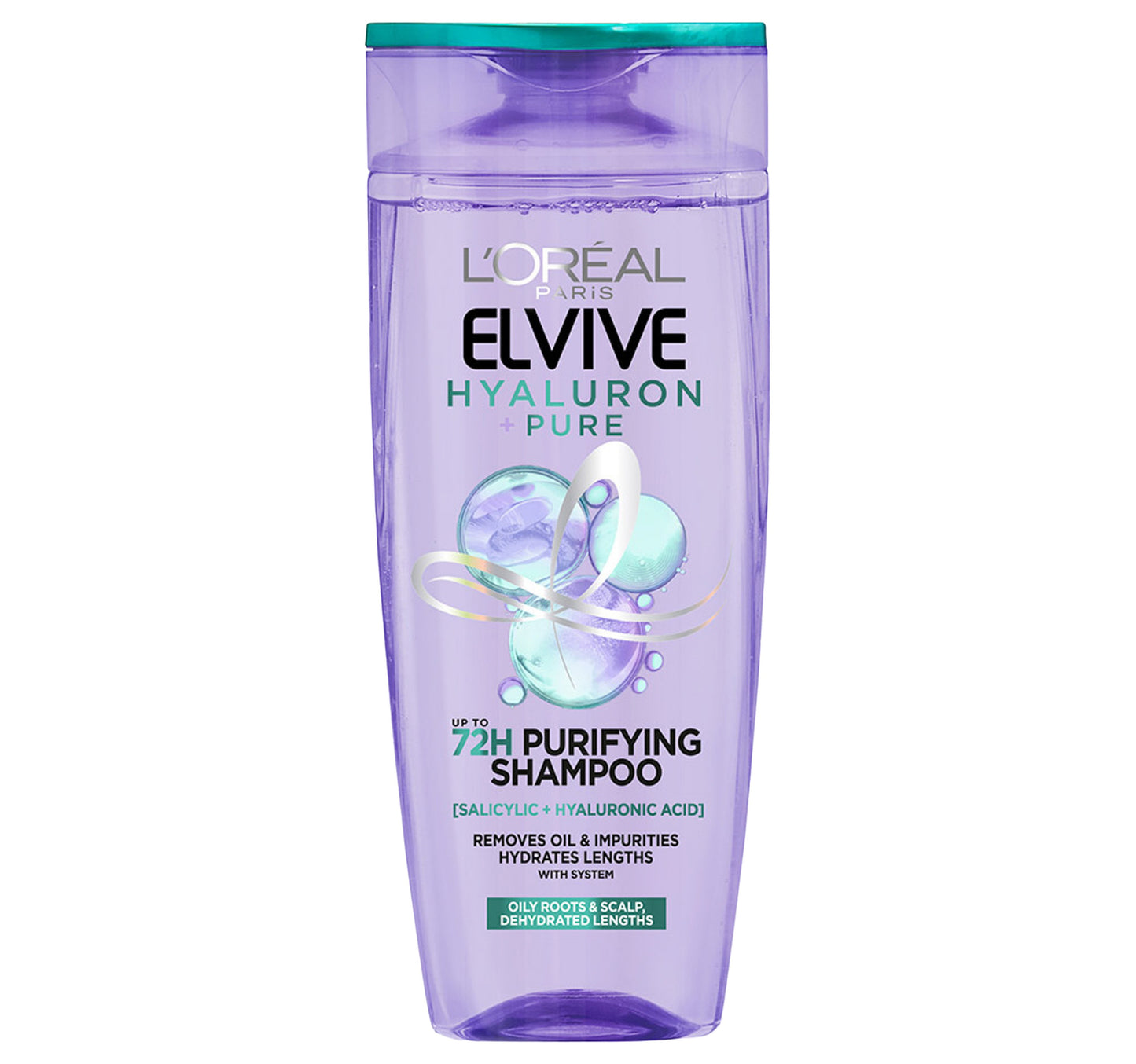 L'Oreal Paris Elvive Hyaluron Pure 72H Purifying Shampoo 600 ml