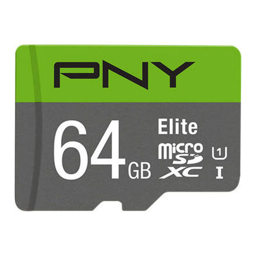بطاقة مايكرو SD من PNY PSDUX64U185GWGE سعة 64 جيجابايت