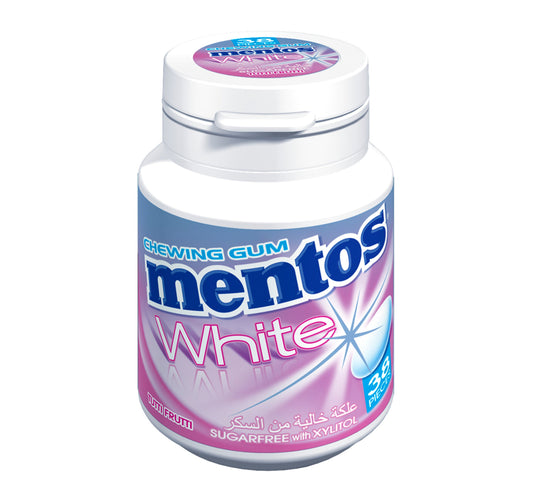 Mentos White Tutti Frutti Flavour Sugar Free Chewing Gum 54 g