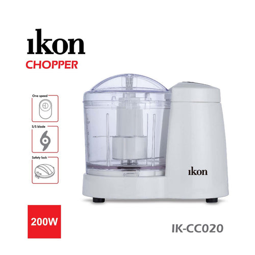 Ikon Safety Lock-in Lid Chopper, 350 ml, CC020
