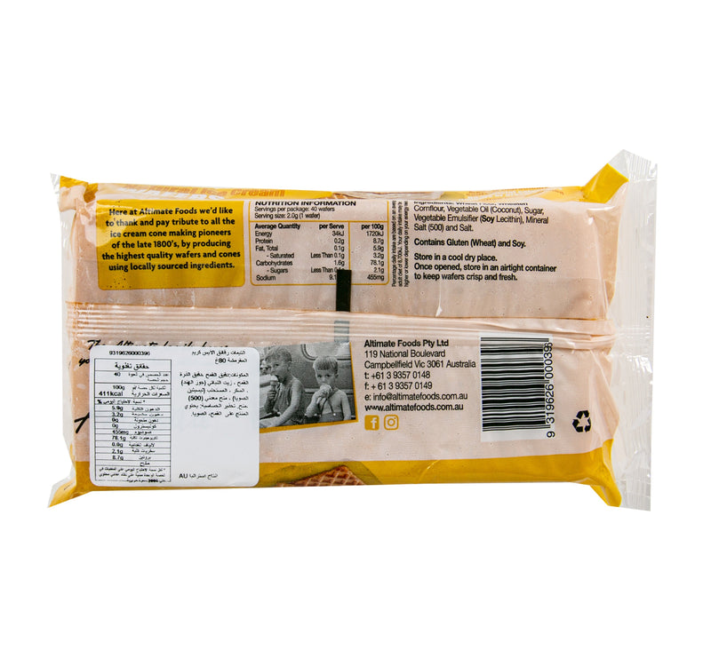 Altimate Natural Ice Cream Wafers 80 g
