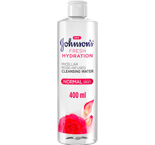 Johnson's Fresh Hydration Micellar Cleansing Water Rose Infused 400 ml
