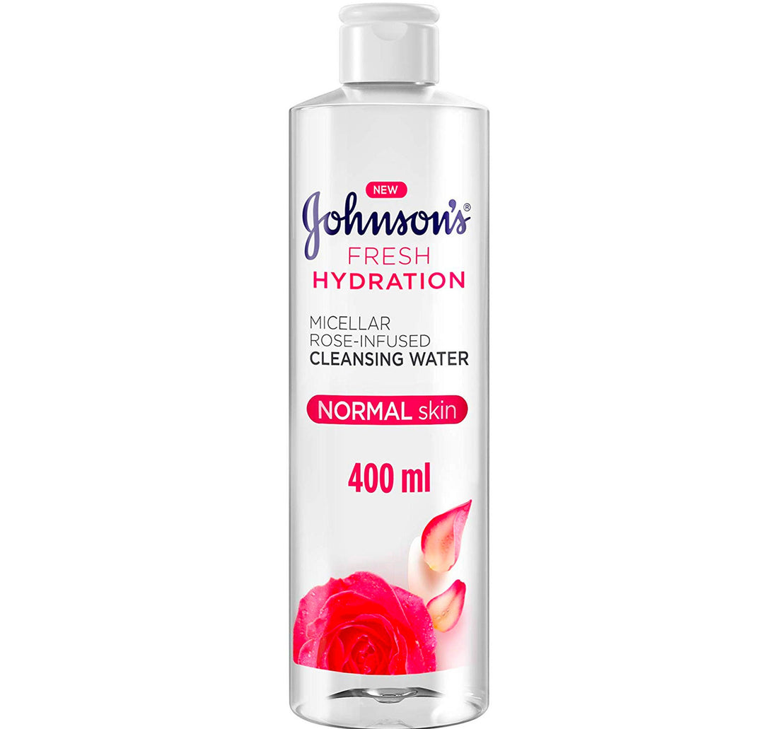 Johnson's Fresh Hydration Micellar Cleansing Water Rose Infused 400 ml