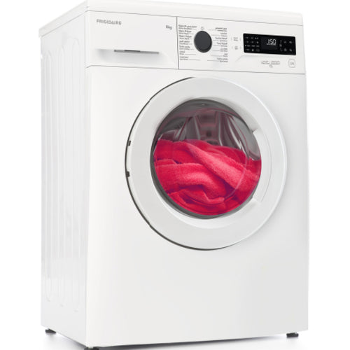 Frigidaire Front Load Washing Machine, 8 kg, 1200 RPM, White, FWF824A5W