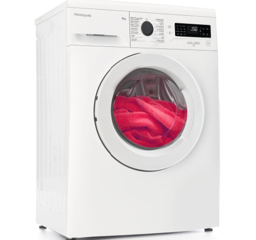 Frigidaire Front Load Washing Machine, 8 kg, 1200 RPM, White, FWF824A5W