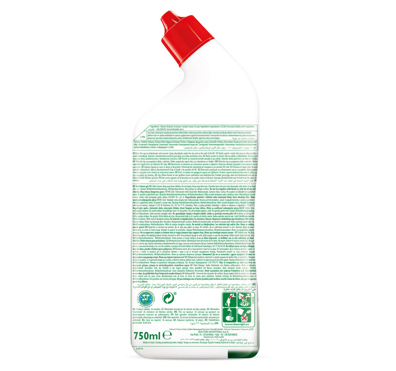 Wc Mountain Intense Gel Mountain Fresh 750 ml