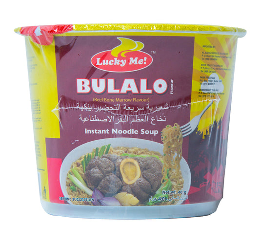 شوربة نودلز بولالو سريعة التحضير من لاكي مي 40 جم