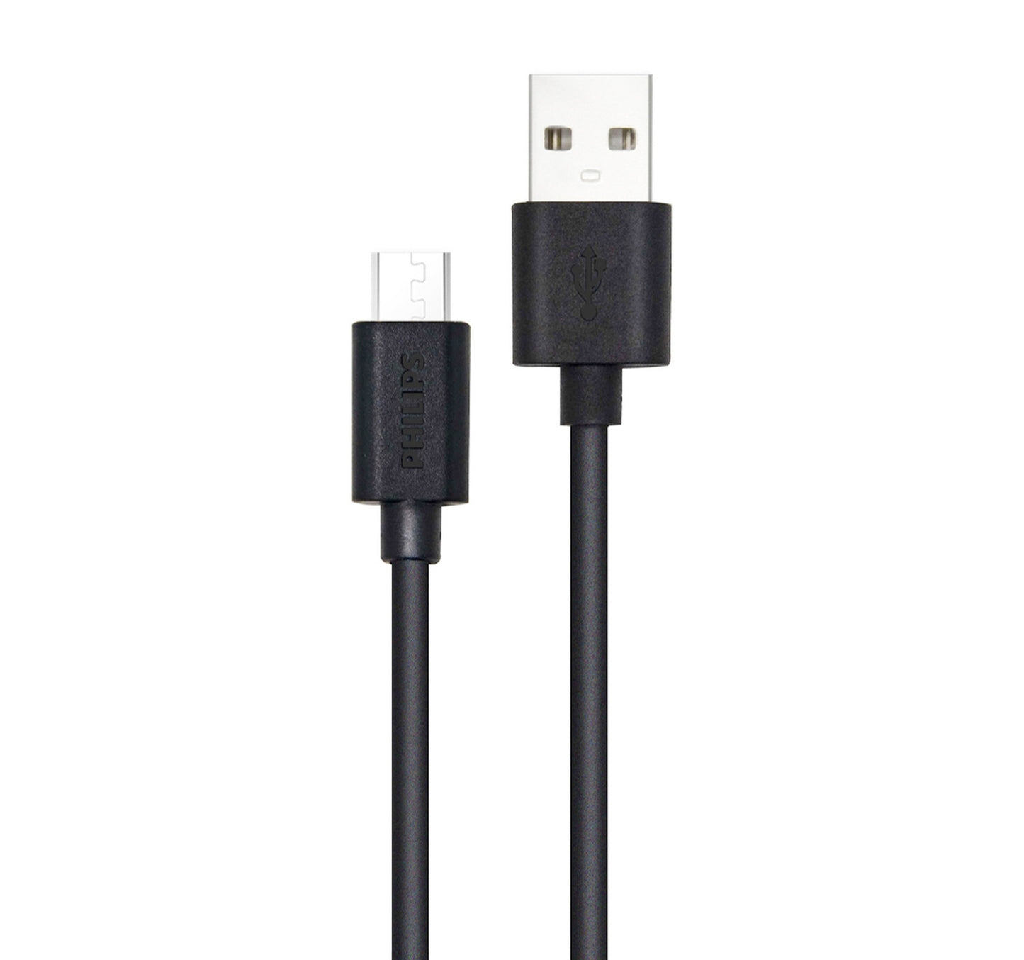كابل فيليبس USB-A إلى Micro USB أسود 1.2 متر - DLC3104U/00