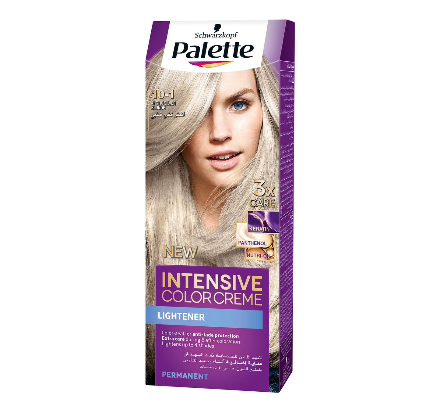 Palette Intensive Color Creme 10-1 Arctic Silver Blonde 1 pkt
