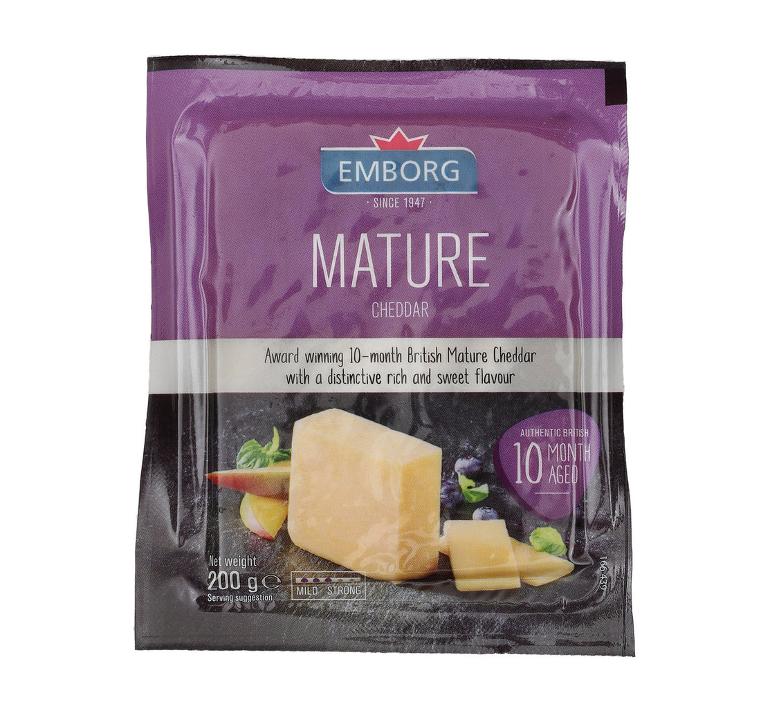 ايمبورج جبنة شيدر ناضجة 200 جم