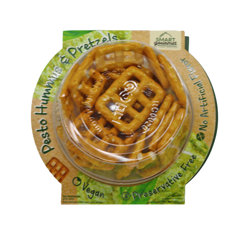 Smart Gourmet Pesto Hummus & Pretzels 140 g