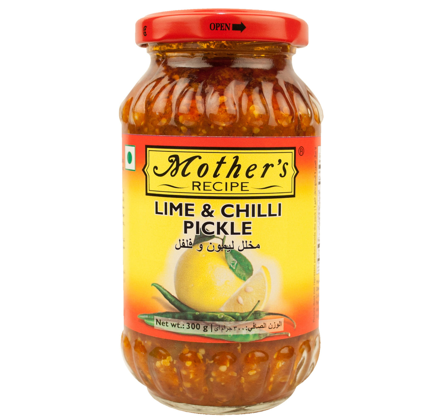 Mother's Recipe Lime & Chili Pickle 300 g