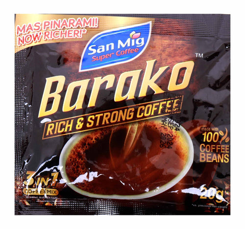 San Mig Barako 3in1 Coffee Mix 20 g