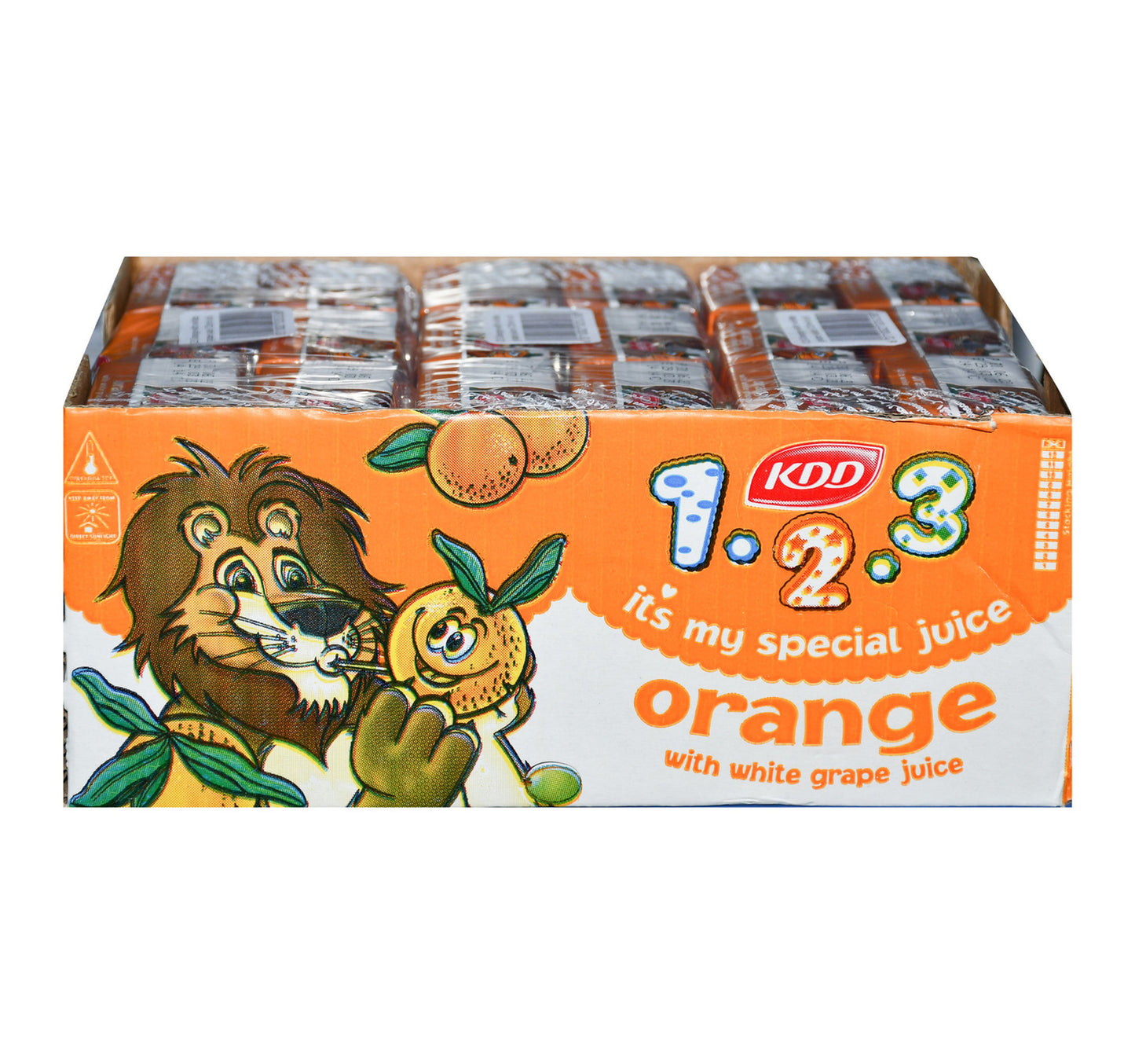 KDD Orange with Grape Juice 18 x 125 ml