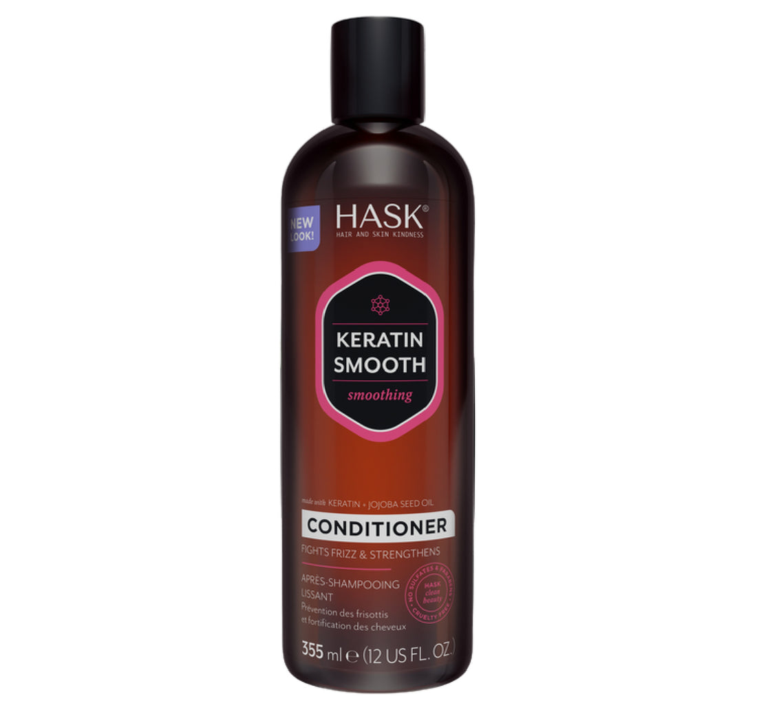 بلسم هاسك كيراتين بروتين لتنعيم الشعر 355 مل