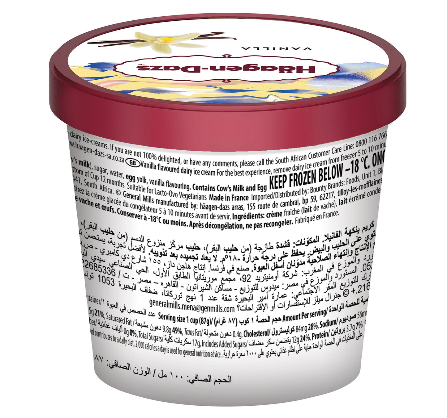 Haagen-Dazs Vanilla & Cream Ice Cream 100 ml