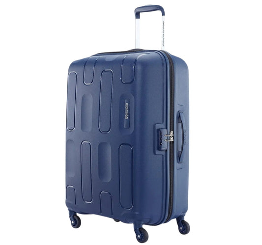 American Tourister Ellipso 4 Spinner Wheel Hard Trolley, 79 cm, Navy
