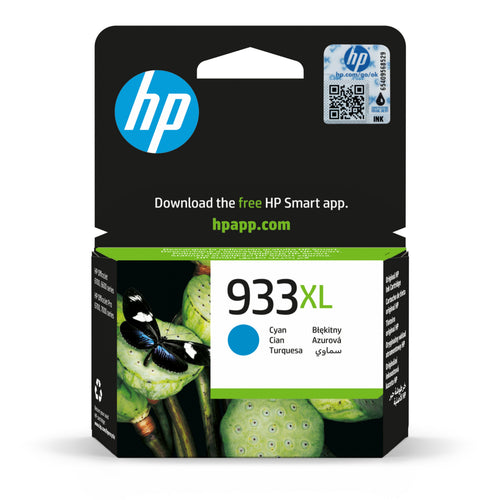 خرطوشة حبر أصلية HP 933XL Advantage (CN054AE)، لون سماوي