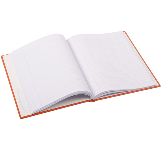 Sadaf Notebook Brown Hard Cover Single Line 100 Sheets