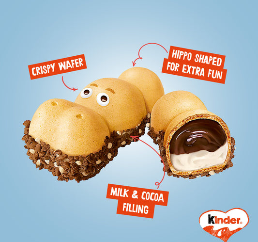 Ferrero Kinder Happy Hippo Cocoa Biscuit 20 g