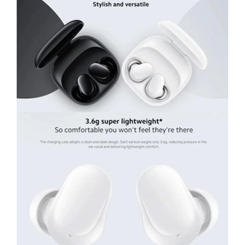Xiaomi Redmi 6 Play True Wireless Earbuds, White, BHR8773GL