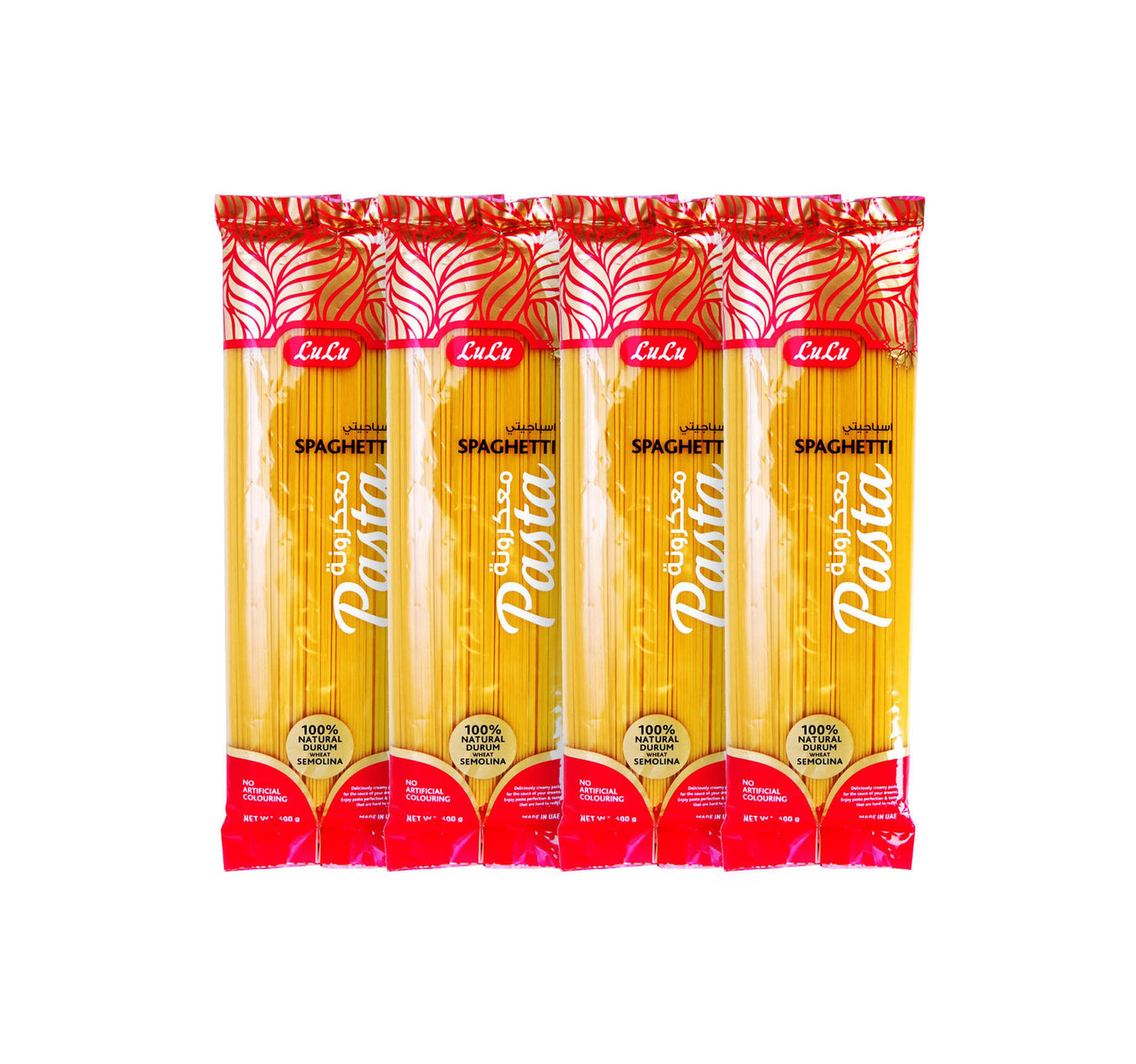LuLu Spaghetti Pasta 4 x 400 g
