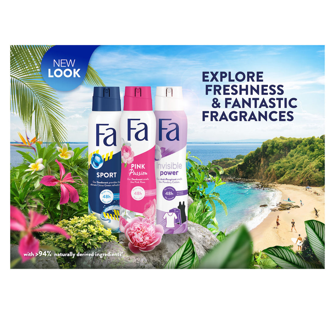 Fa Invisible Power Deodorant Spray 150 ml