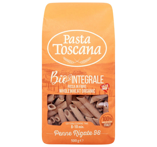 معكرونة توسكانا Bio Integrale من القمح الكامل العضوي بيني ريجاتي رقم 98 500 جم