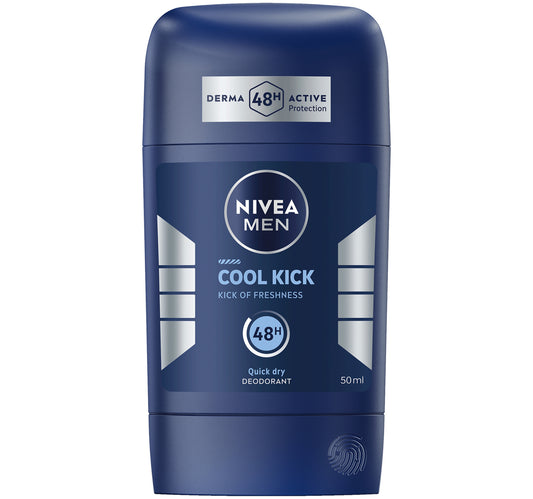 Nivea Men Cool Kick Deodorant for Men Fresh Scent Stick 50 ml