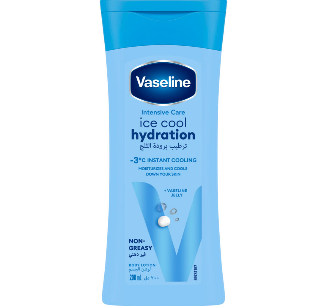 لوشن فازلين للجسم مرطب مكثف آيس كول 200 مل