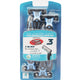 Home Mate Disposable Razor 3-Blades WL-SB4393L 4 pcs