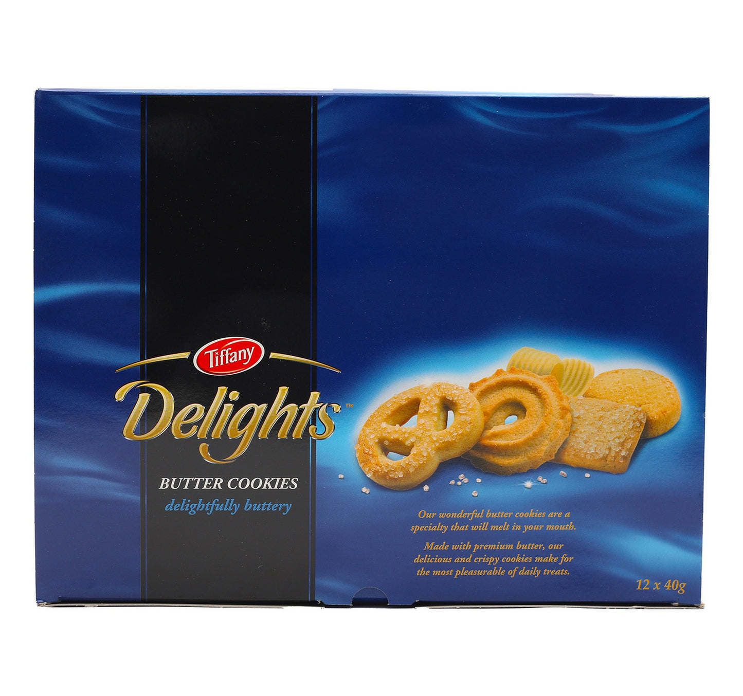 Tiffany Butter Cookies Delights Value Pack 12 x 40 g