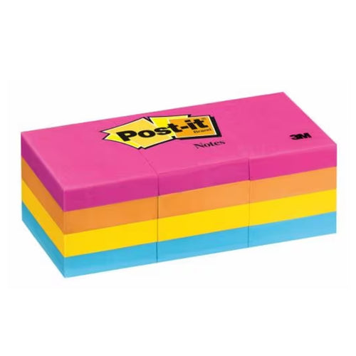 3M Post-It Notes Neon Colors 653-AN
