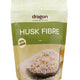 ألياف قشر عضوية خام من دراغون سوبر فودز، 150 جم