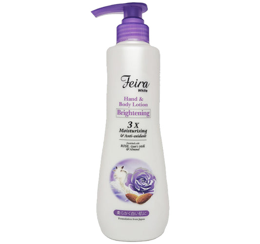 Feira White Brightening Rose Hand & Body Lotion 600 ml