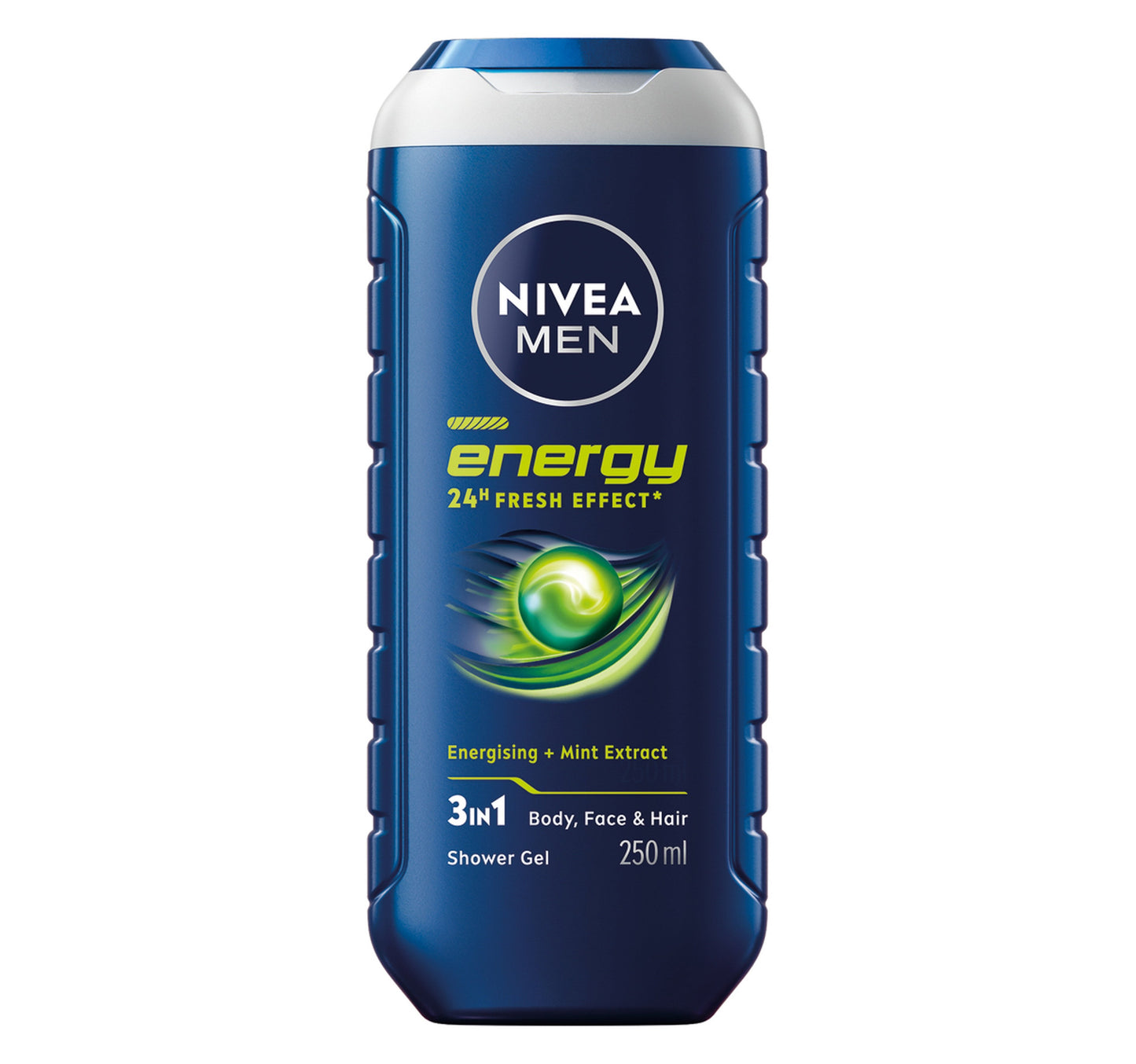 Nivea Men Energy Shower Gel 3in1 Body Wash 250 ml