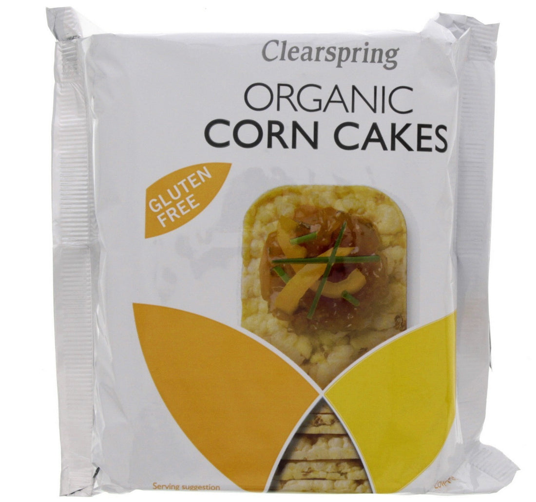 Clearspring Organic Corn Cakes 130 g