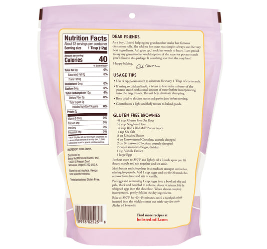Bob's Red Mill Unmodified Potato Starch 623 g