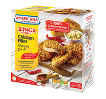 Americana Zingz Hot & Crunchy Chicken Fillet 420 g