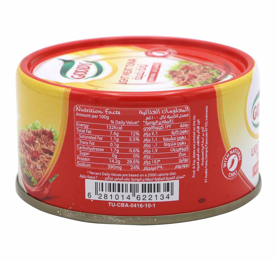 Goody Light Meat Tuna With Chilli 185 g