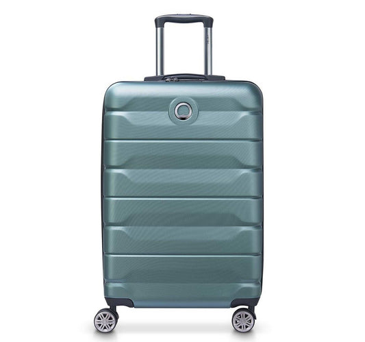 Delsey Air Armour 4 Wheels Hard Trolley, 68 cm, Green