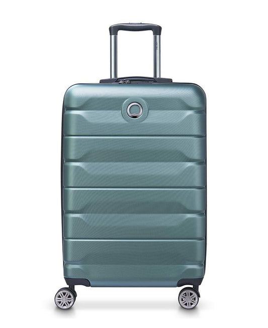 Delsey Air Armour 4 Wheels Hard Trolley, 68 cm, Green