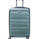 Delsey Air Armour 4 Wheels Hard Trolley, 68 cm, Green
