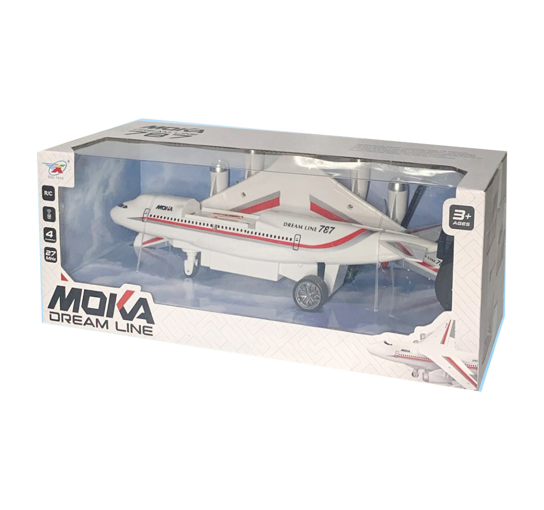 Skid Fusion Remote Control 4Way Model Plane 8264