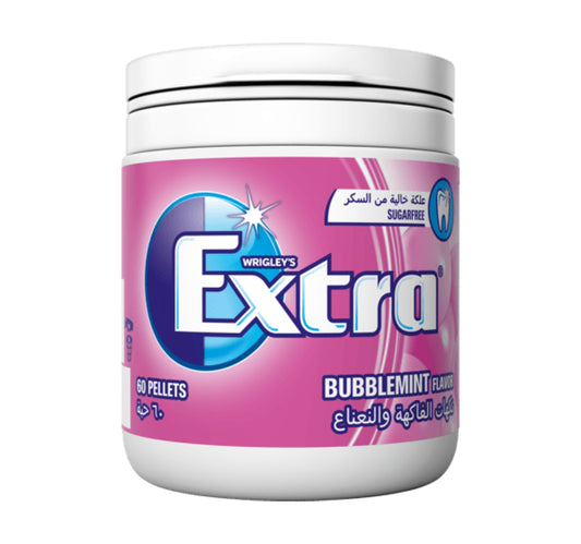 Wrigley's Extra Sugar Free Bubble Mint Gums 84 g