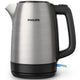 Philips Spring Lid Metal Kettle, 1.7 L, Stainless Steel, HD9350/92