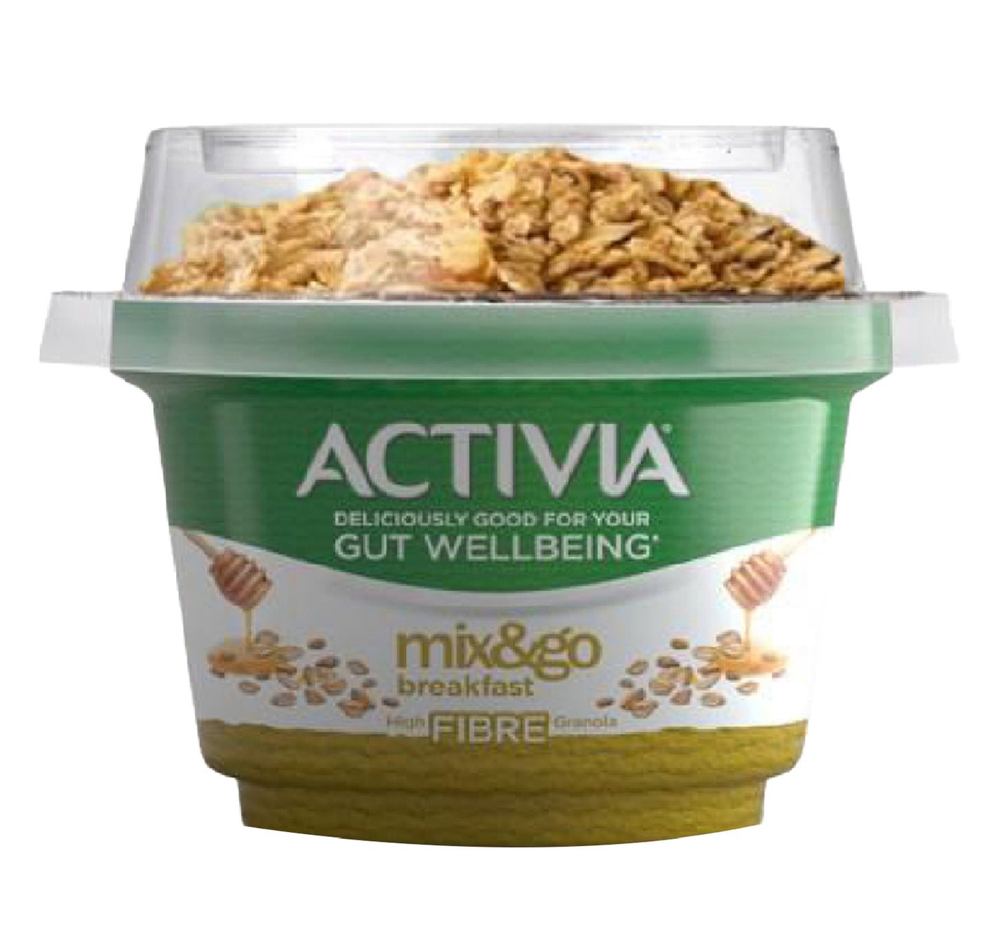 Activia Mix & Go Yogurt Oat Honey Granola Value Pack 3 x 150 g