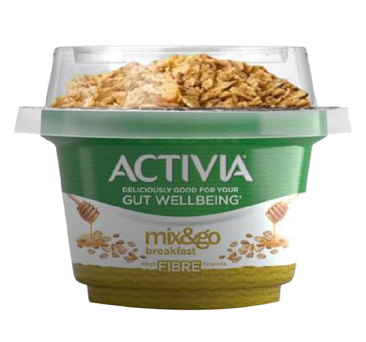 Activia Mix & Go Yogurt Oat Honey Granola Value Pack 3 x 150 g