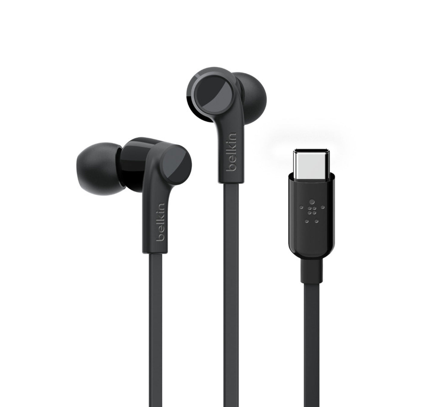 Belkin SOUNDFORM Headphones with USB-C Connector (USB-C Headphones-G3H0002BTBLK)-Black